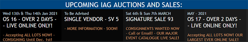 Upcoming Auctions